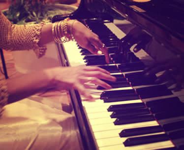 Pianista tocando